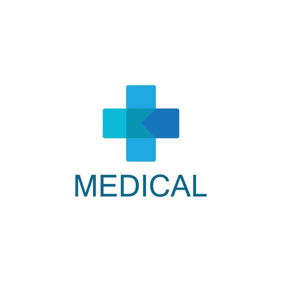 logo médical de la santé vecteur