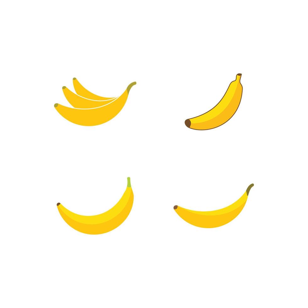 vecteur de logo de banane