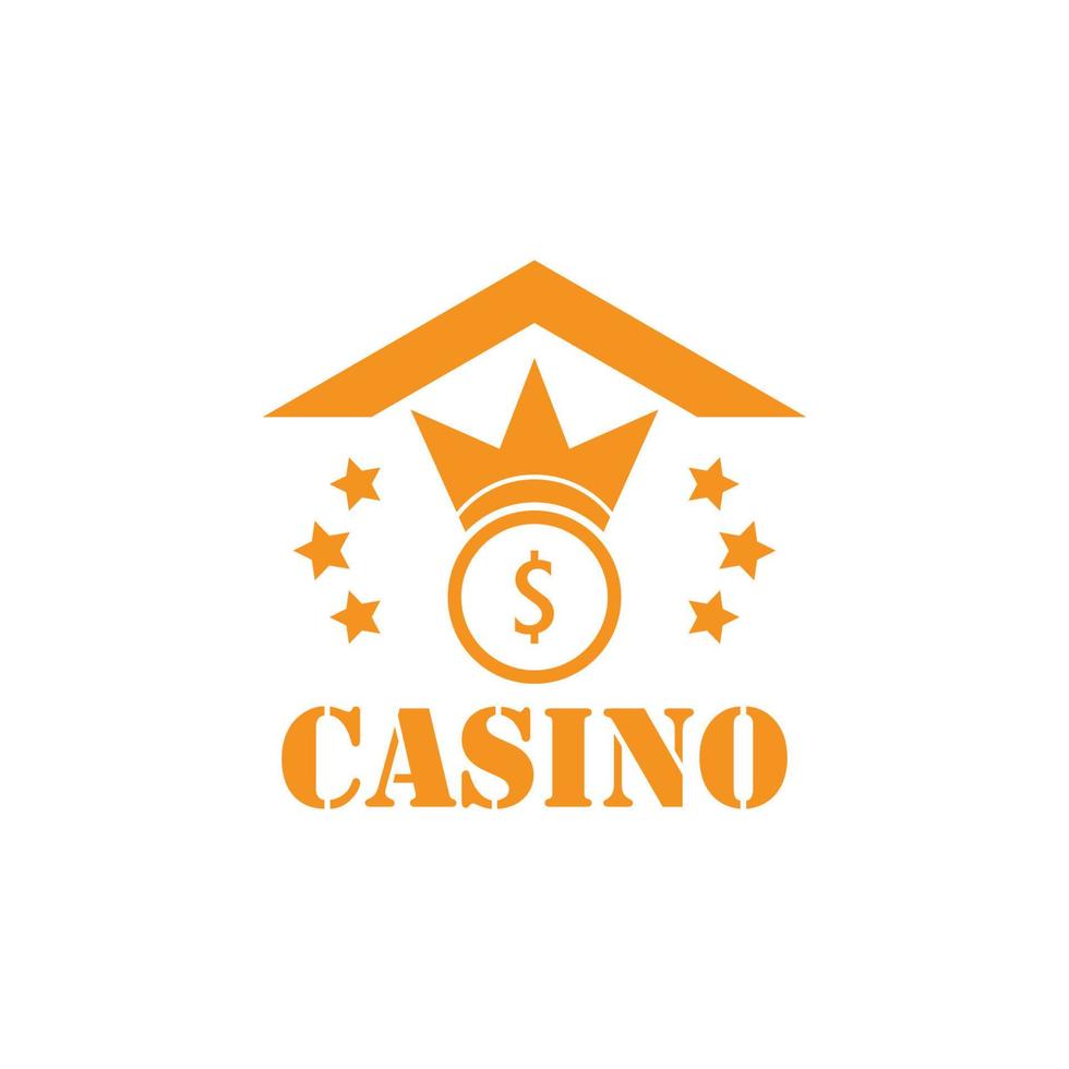 vecteur de logo de casino