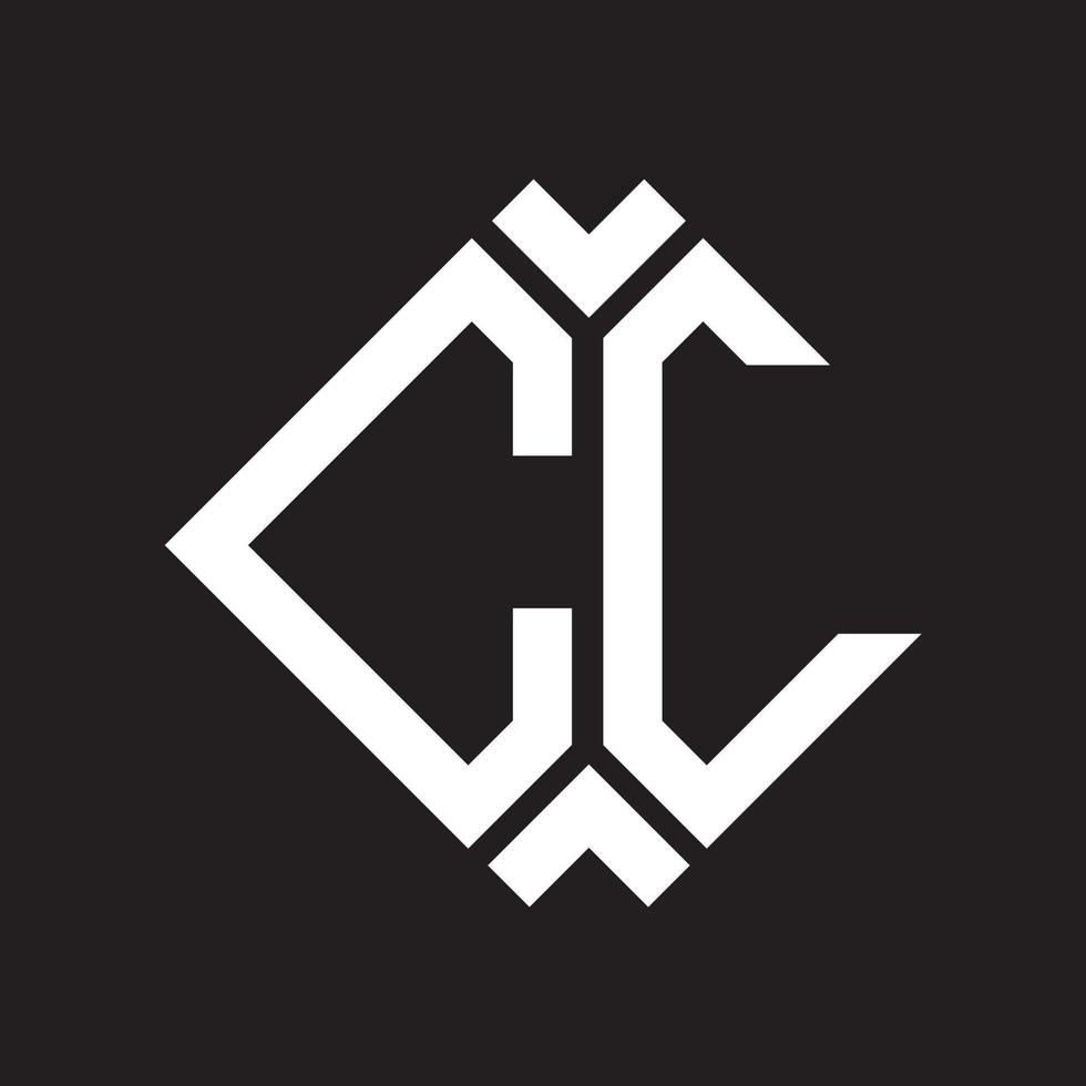 création de logo de lettre cl. création de logo de lettre cl initiale créative. concept de logo de lettre initiales créatives cl. vecteur