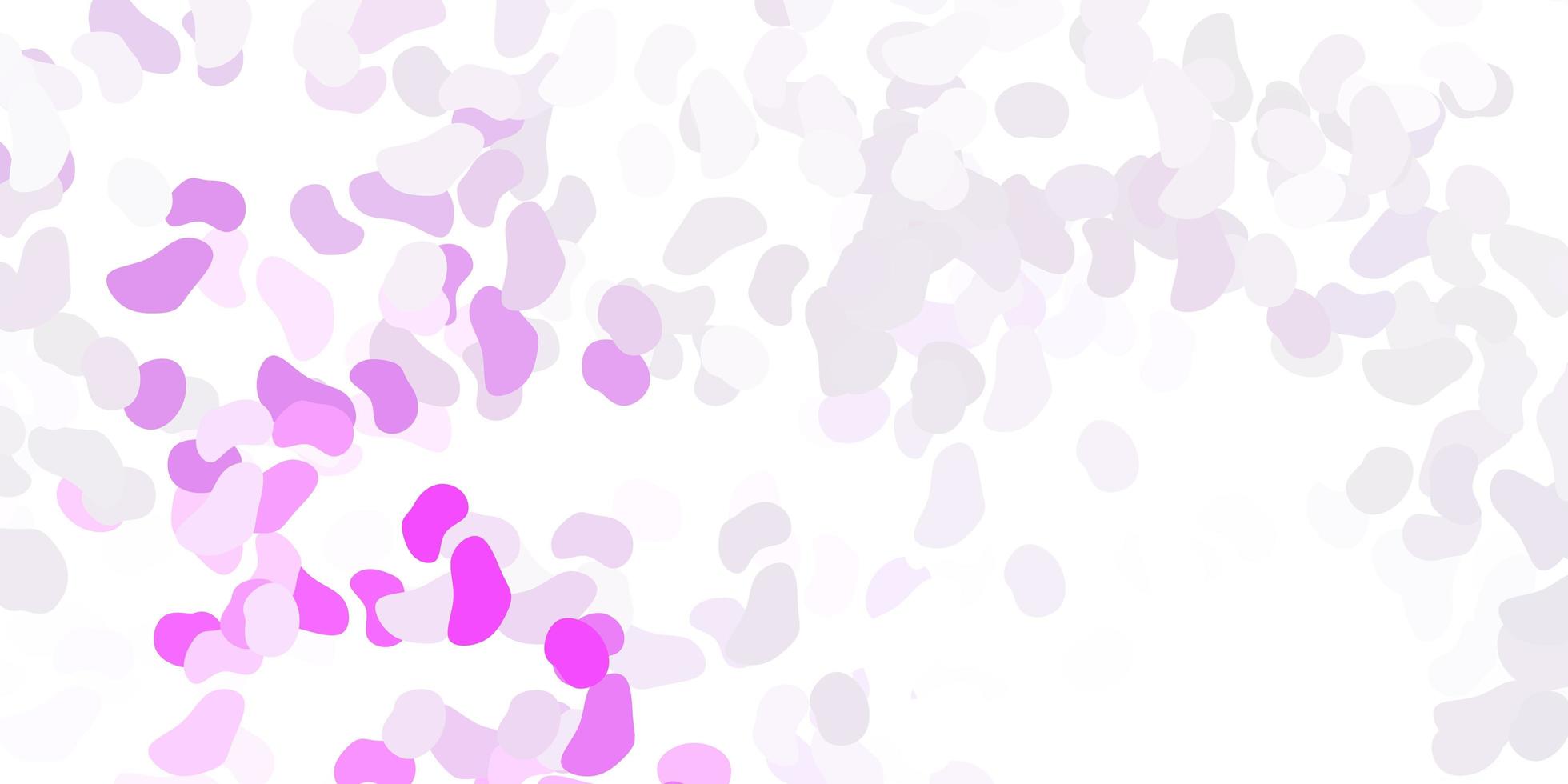 modèle vectoriel violet clair avec des formes abstraites