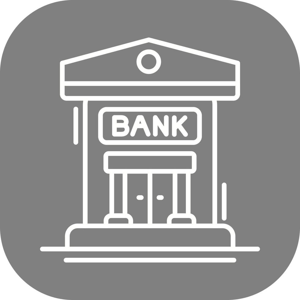 icône de vecteur de banque