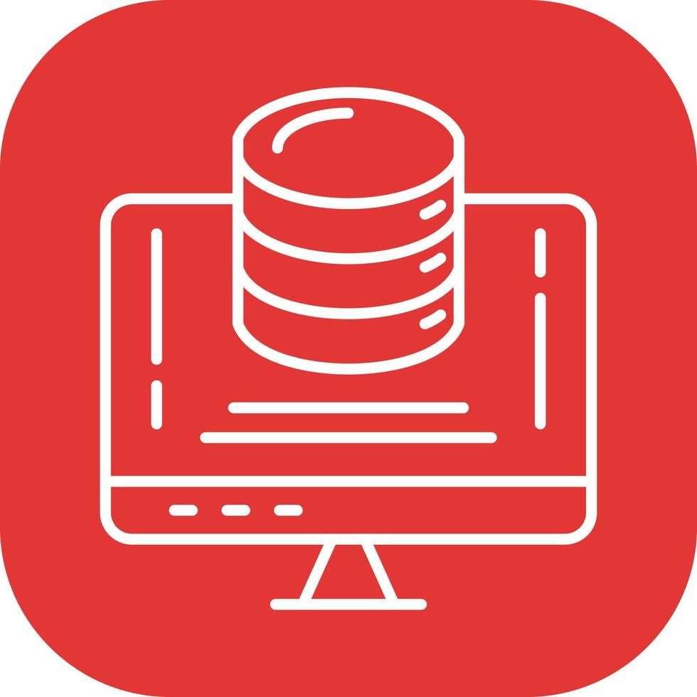 icône de vecteur de stockage de données