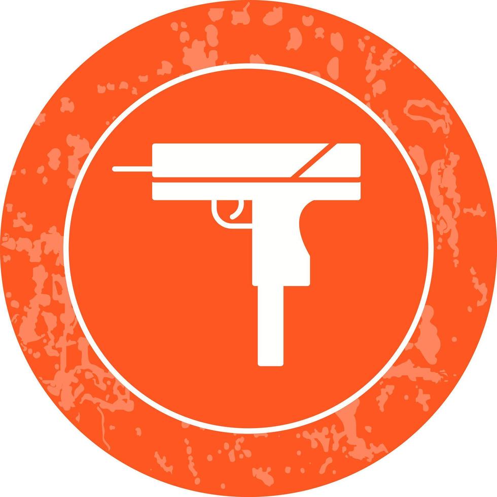icône de vecteur de pistolet unique