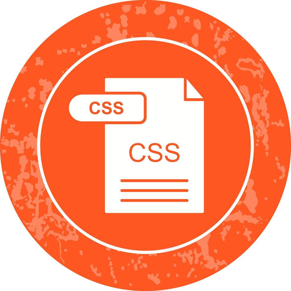 icône de vecteur css