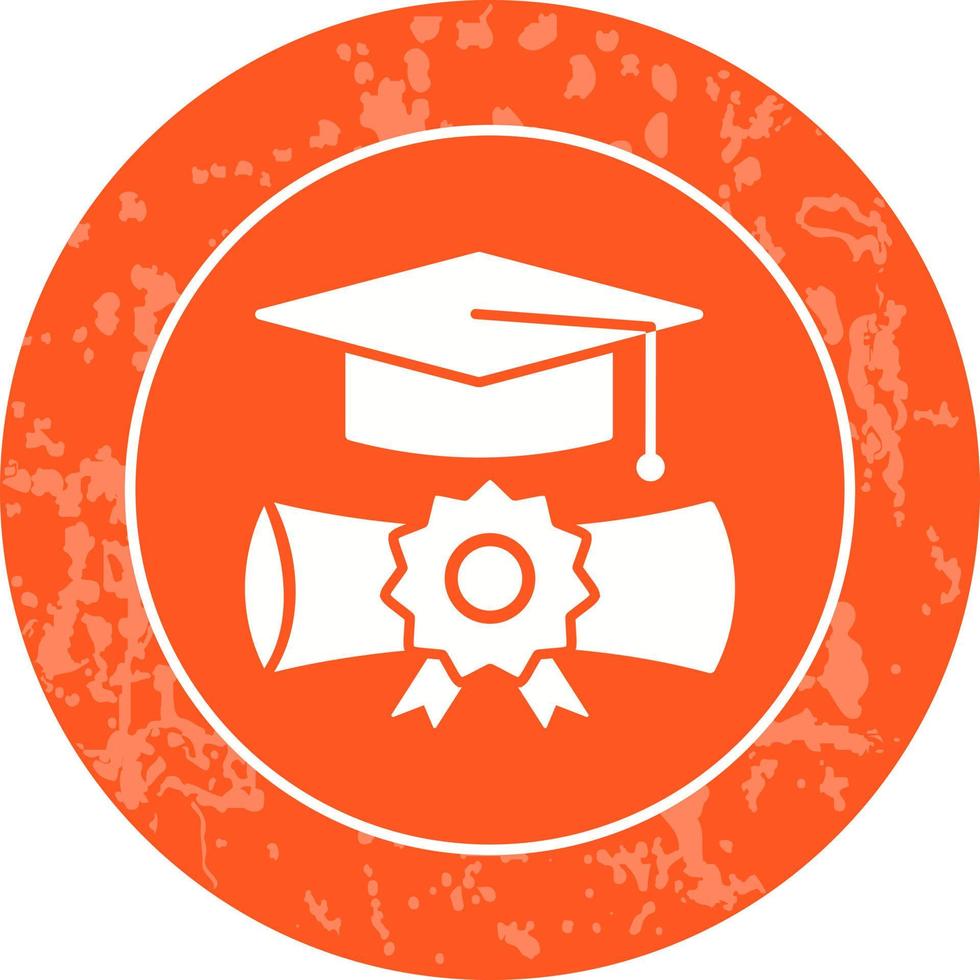 icône de vecteur de remise des diplômes