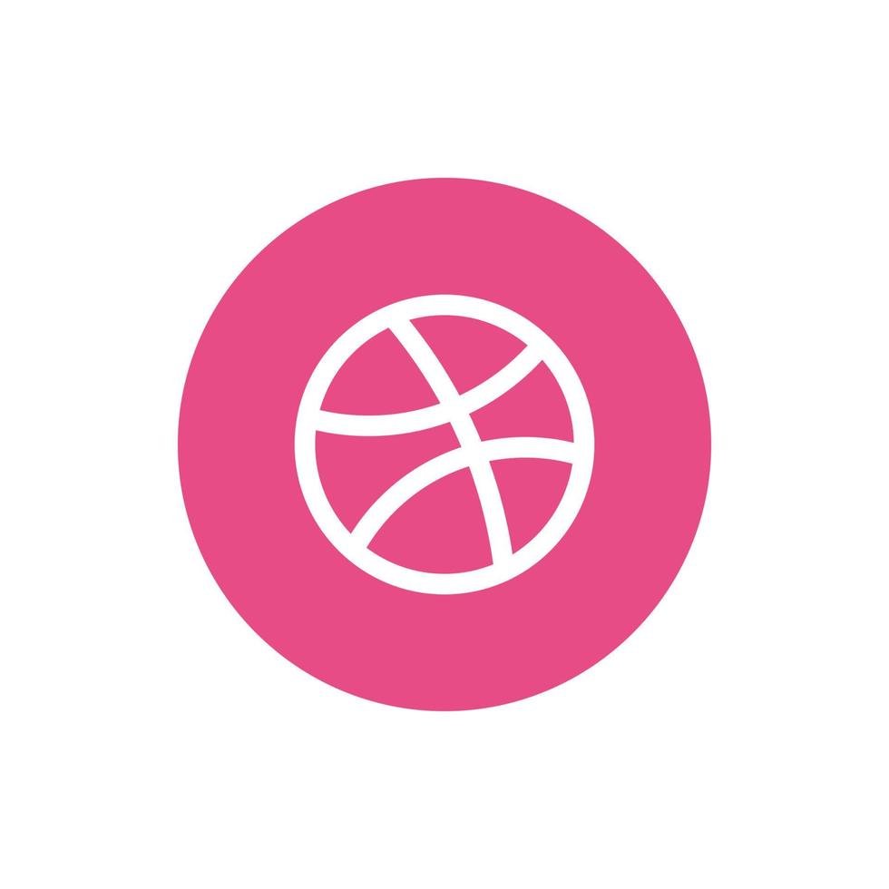 logo dribbble, vecteur gratuit d'icône dribbble