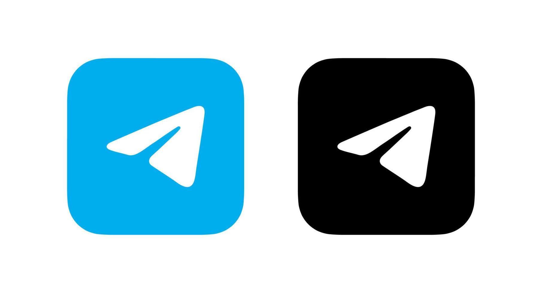 vecteur de logo de télégramme, vecteur gratuit d'icône de télégramme