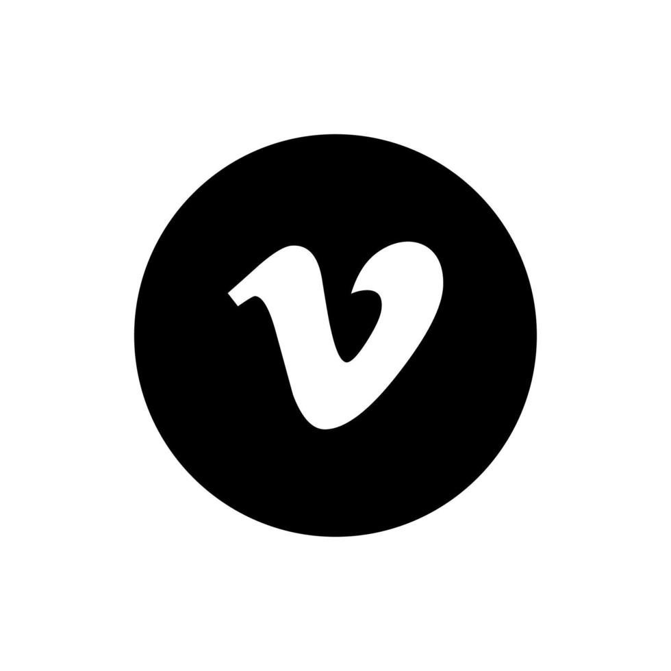 logo vimeo, symbole vimeo, vecteur gratuit d'icône vimeo