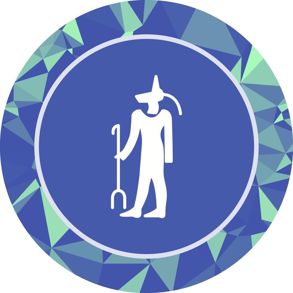 icône de vecteur de dieu égyptien