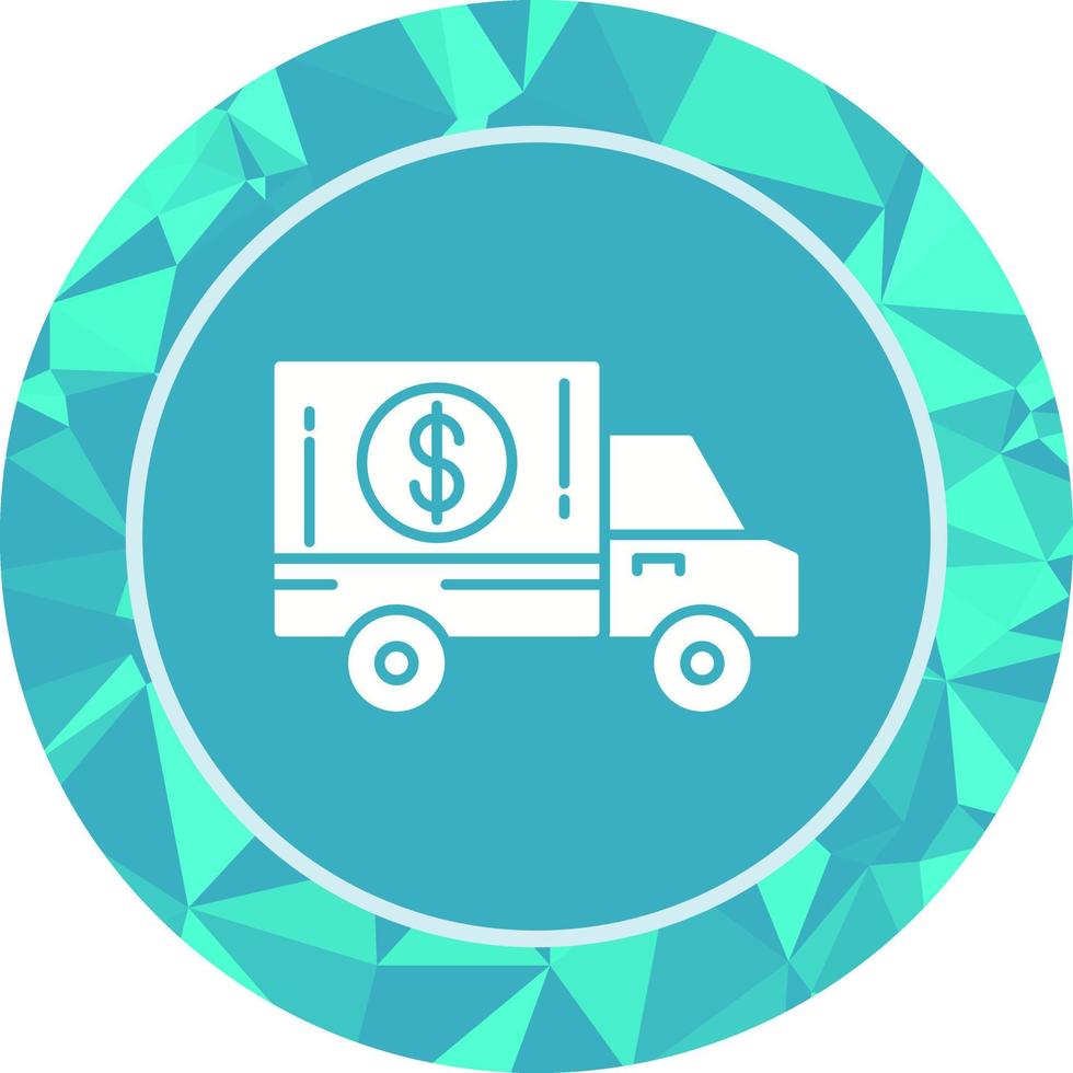 icône de vecteur de camion de livraison