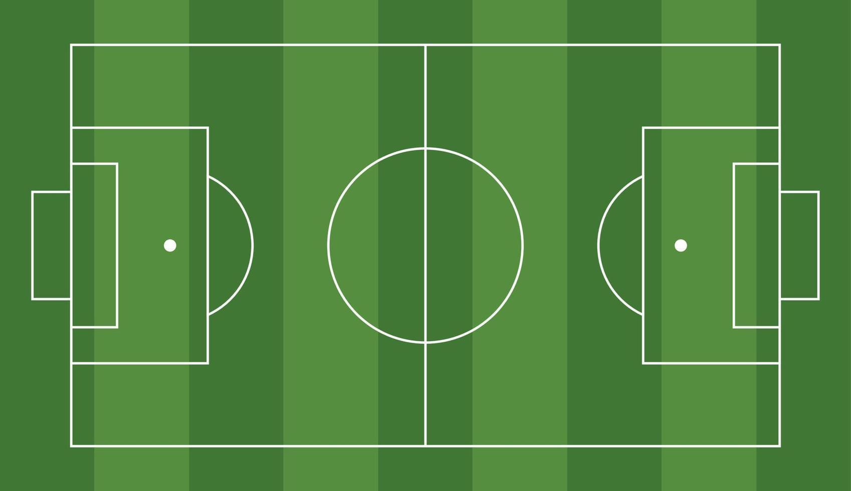 illustration vectorielle de terrain de football, parfaite pour les conceptions sur le thème du sport vecteur