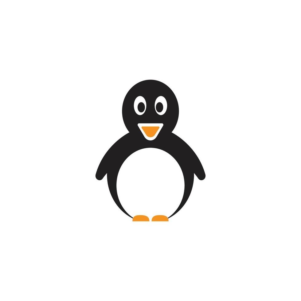 vecteur de logo de pingouin