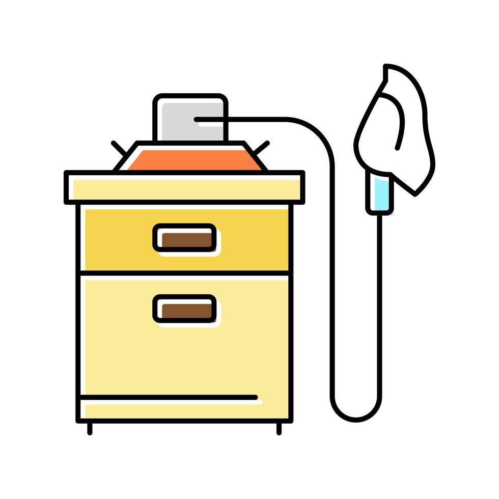 illustration vectorielle de l'icône de couleur de l'équipement aérien de la ruche d'abeilles vecteur