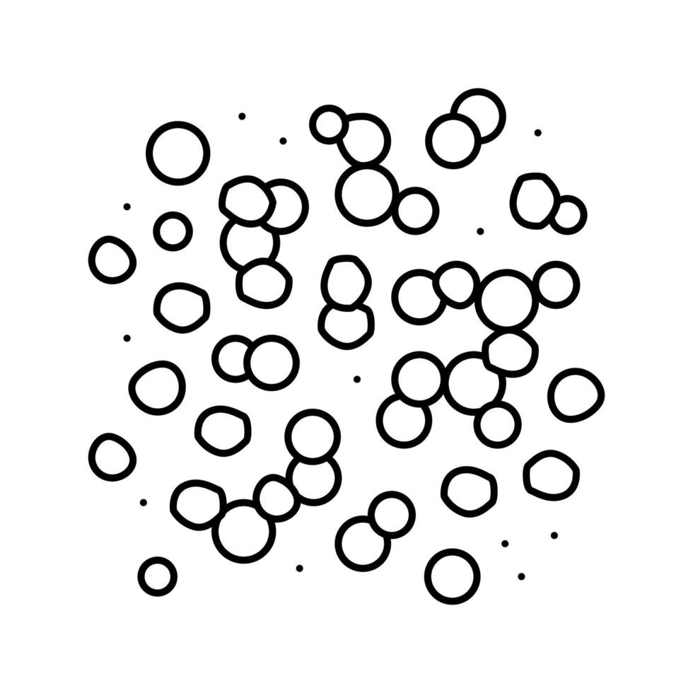 illustration vectorielle de l'icône de la ligne de mélange de poivre sec vecteur