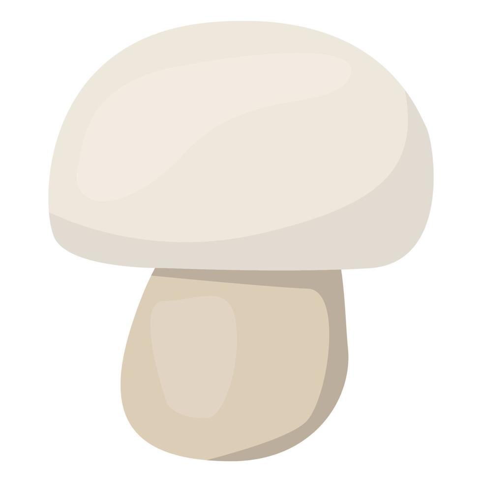 champignon champignon. champignons biologiques comestibles. truffe. types de champignons sauvages forestiers. illustration de vecteur coloré isolé sur fond blanc.