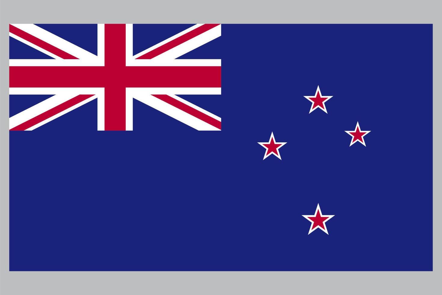 vecteur de drapeau de la nouvelle zélande