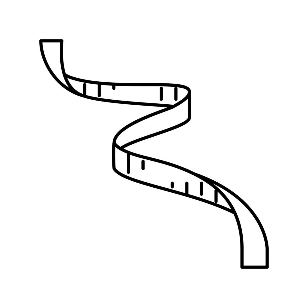 ruban bannière conception ligne icône illustration vectorielle vecteur