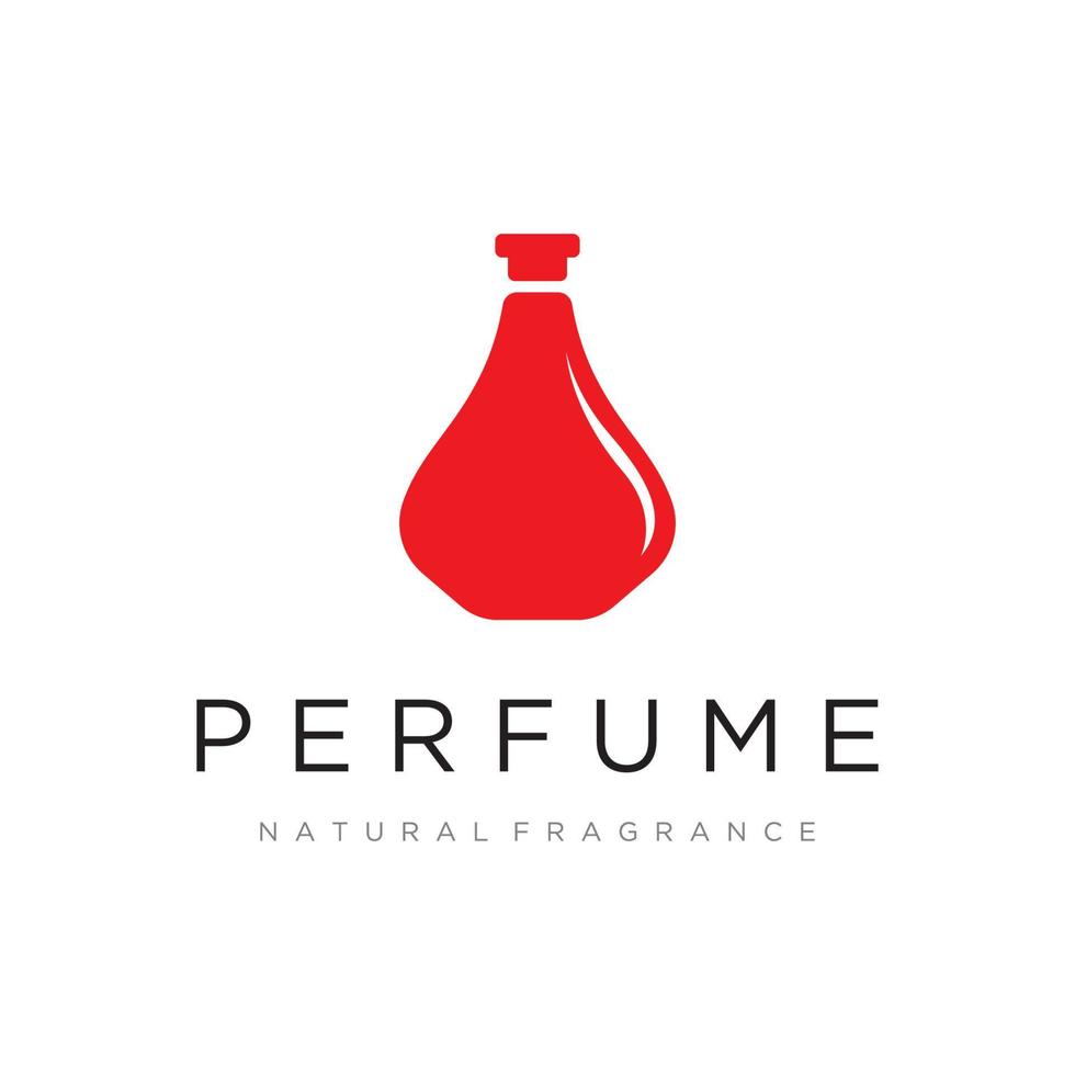 la conception de logo créatif cosmétique de parfum de parfum de luxe isolé peut être utilisée pour les entreprises, les entreprises, les cosmétiques et les parfums. vecteur