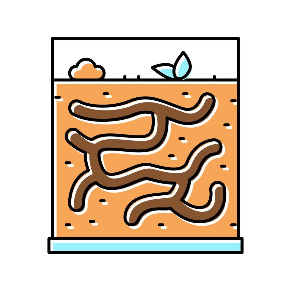 fourmi animal couleur icône illustration vectorielle vecteur