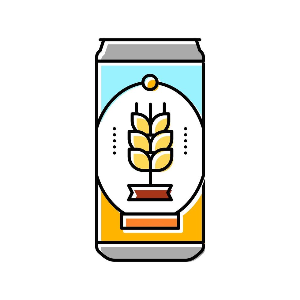 peut boire de la bière couleur icône illustration vectorielle vecteur