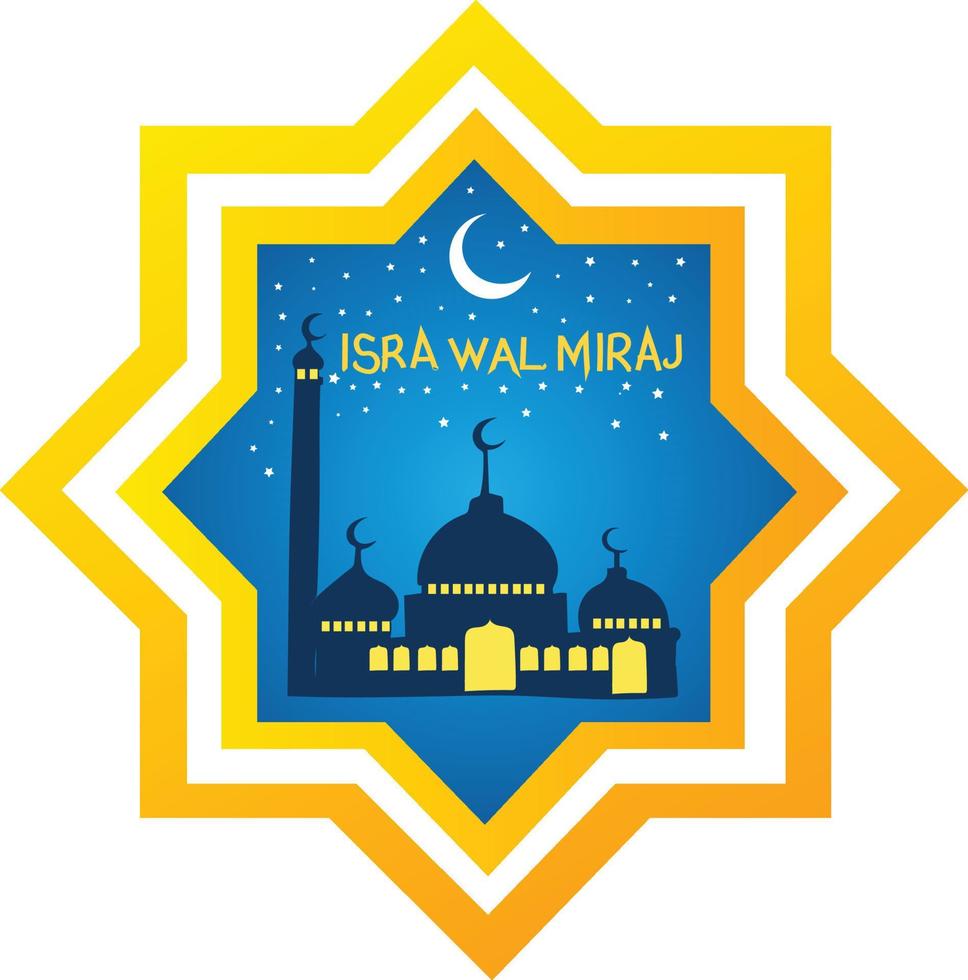 vecteur d'isra miraj