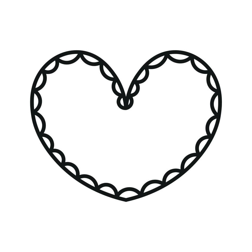illustration vectorielle de coeur vecteur