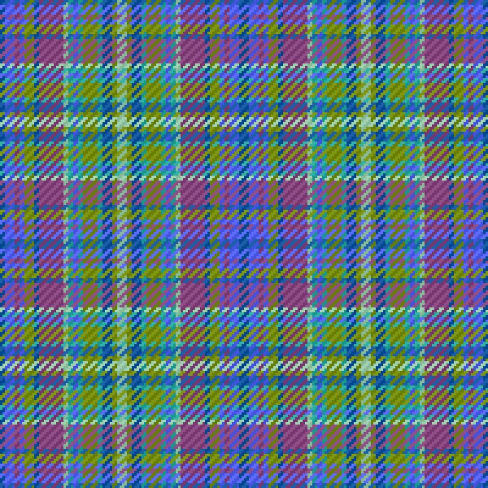 plaid vecteur textile. tartan sans soudure de fond. tissu à carreaux texture motif.