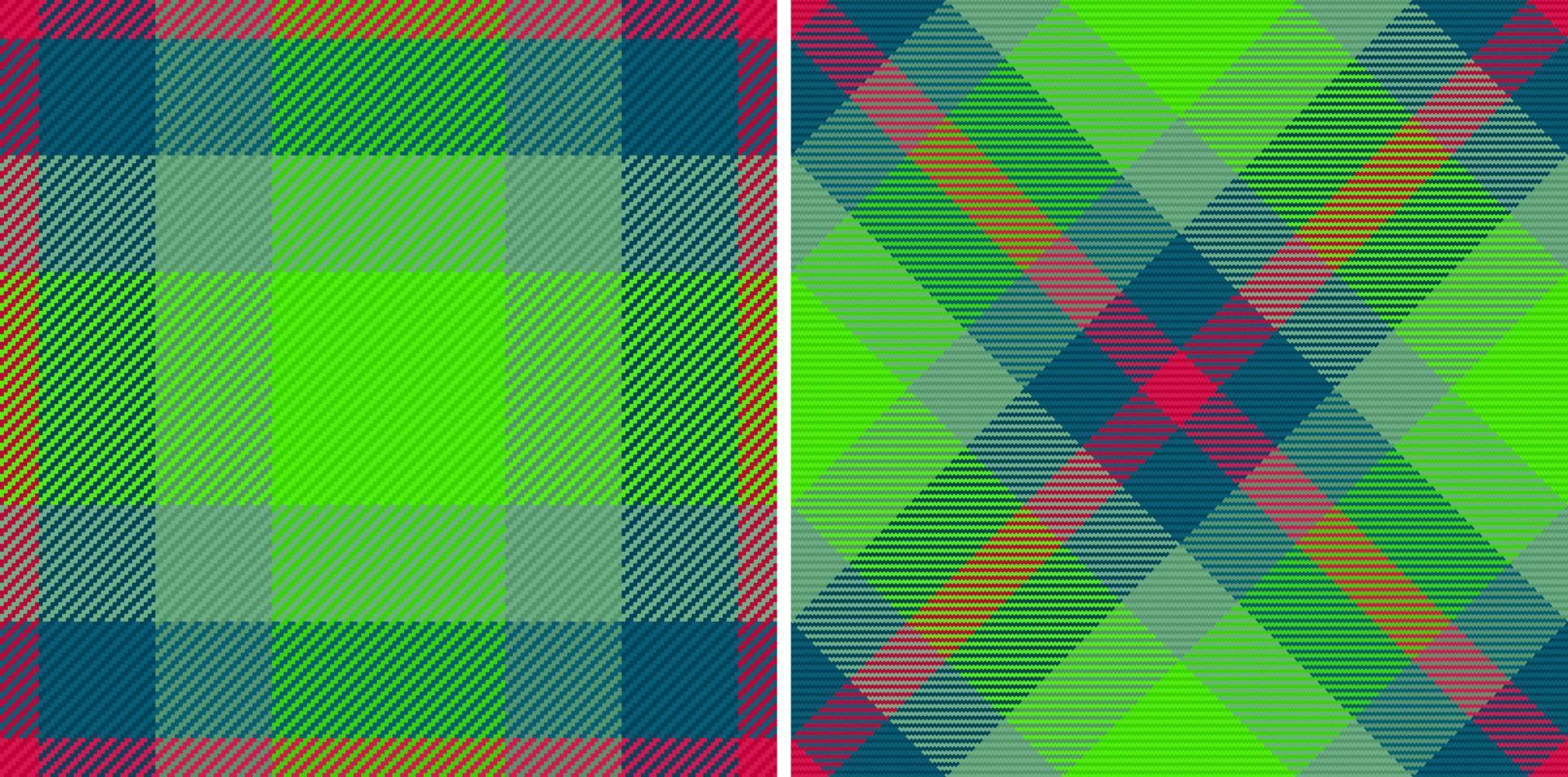 tissu textile tartan. vérification des antécédents sans faille. plaid de vecteur de motif de texture.