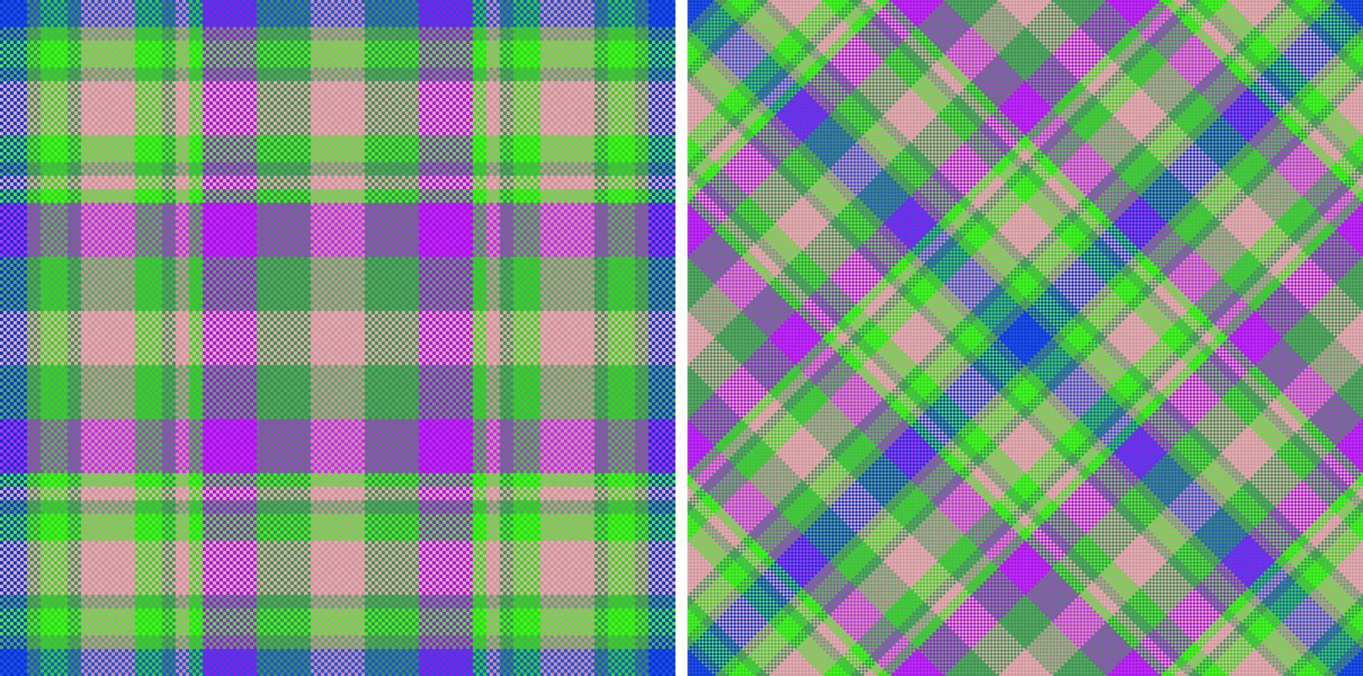 plaid à carreaux de texture. fond de modèle de vecteur. tissu textile tartan sans couture. vecteur