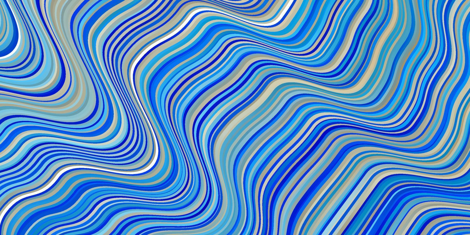 texture de vecteur bleu clair avec des lignes ironiques.