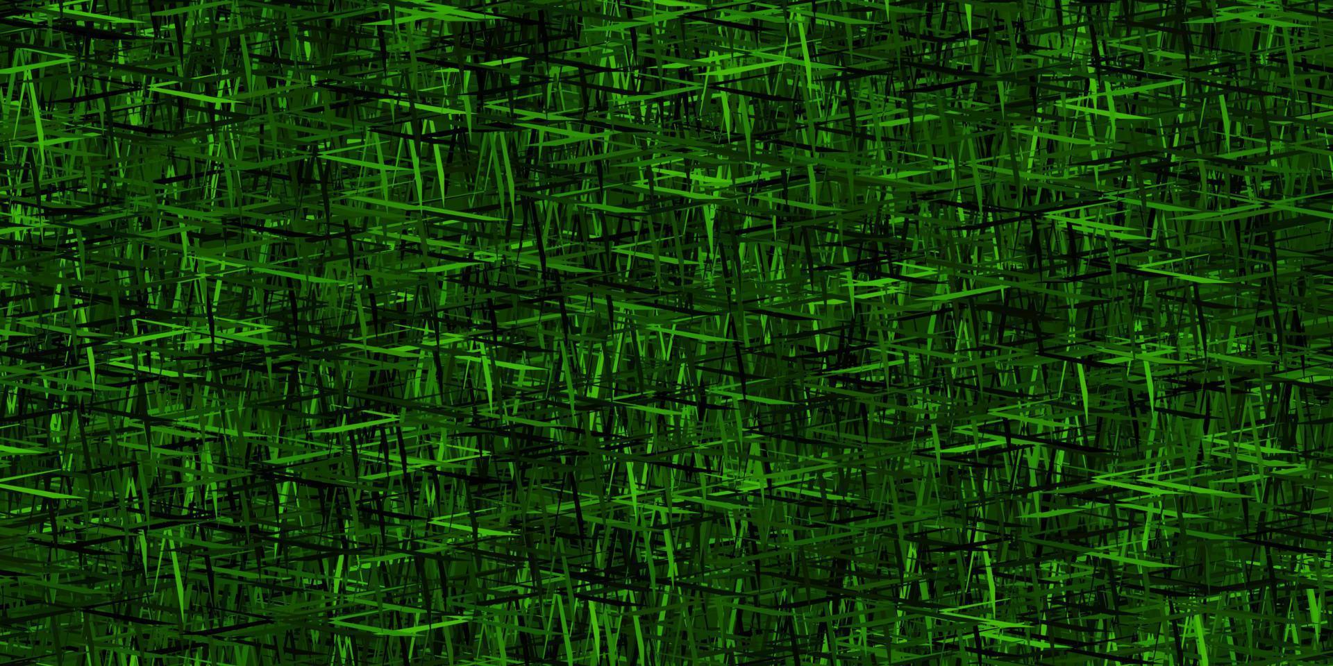 disposition vectorielle vert foncé avec des lignes plates. vecteur