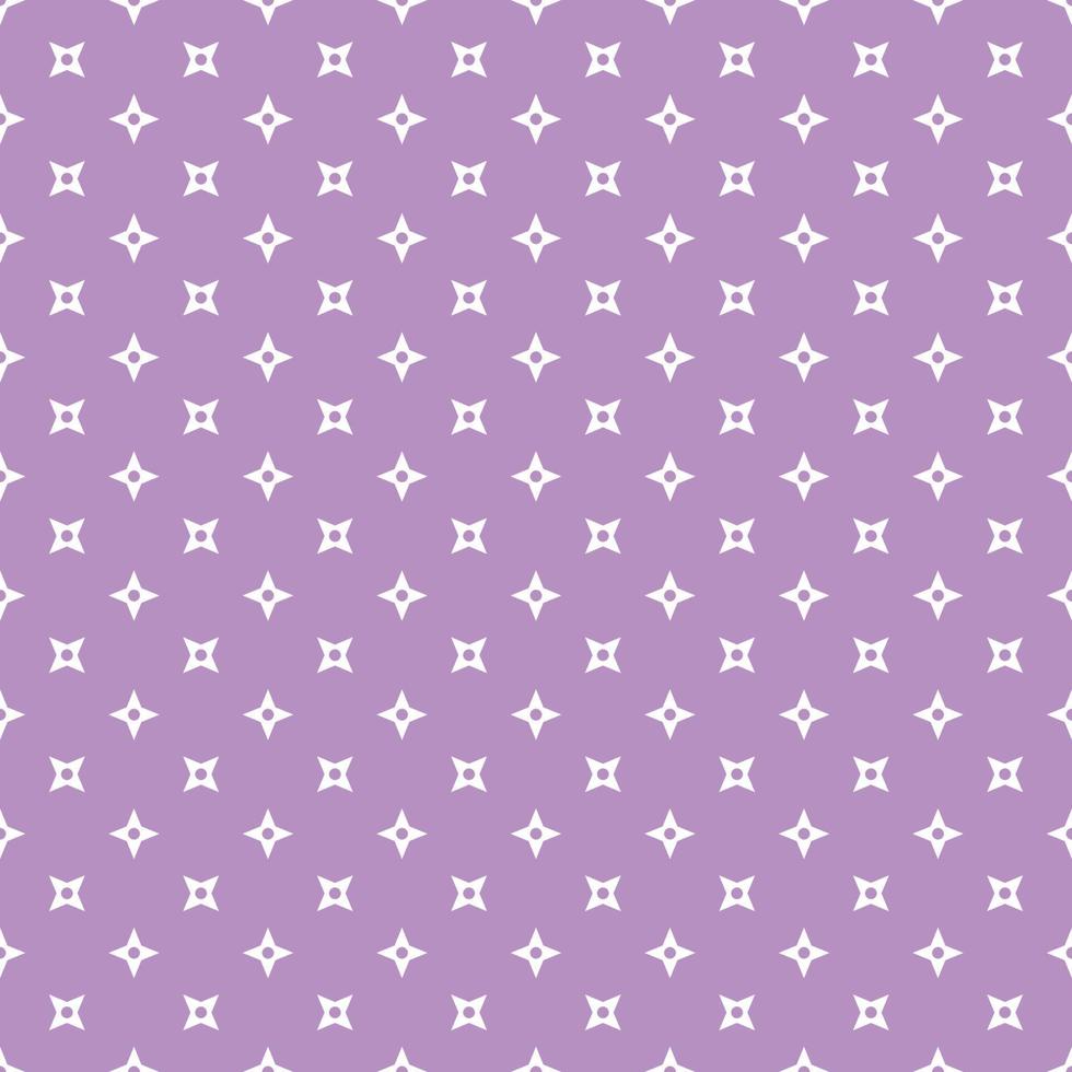 motif ninja transparent blanc sur fond violet vecteur