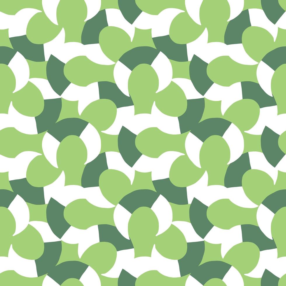 motif de fond de texture transparente de vecteur. dessinés à la main, couleurs vertes, blanches. vecteur