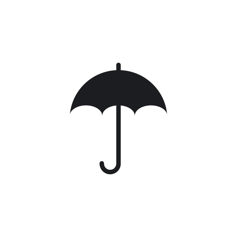 vecteur de logo parapluie