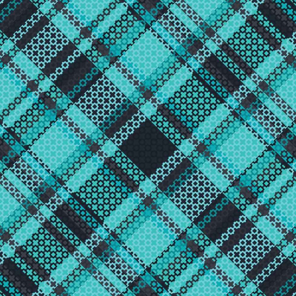 motif à carreaux tartan de couleur foncée. vecteur