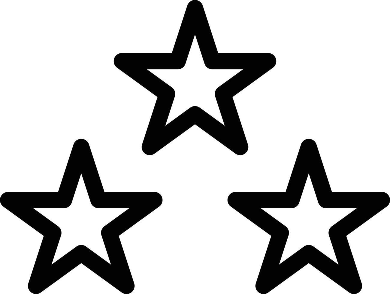 étoiles illustration vectorielle sur un fond. symboles de qualité premium. icônes vectorielles pour le concept et la conception graphique. vecteur