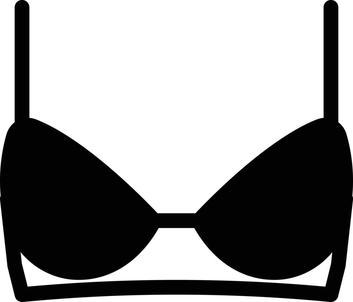 illustration vectorielle de soutien-gorge sur fond.symboles de qualité premium.icônes vectorielles pour le concept et la conception graphique. vecteur