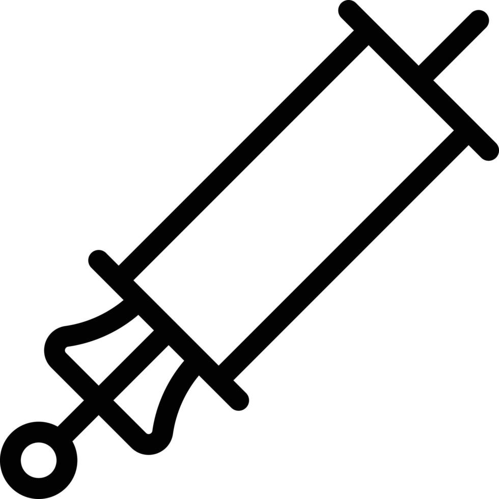 illustration vectorielle d'injection sur un fond. symboles de qualité premium. icônes vectorielles pour le concept et la conception graphique. vecteur