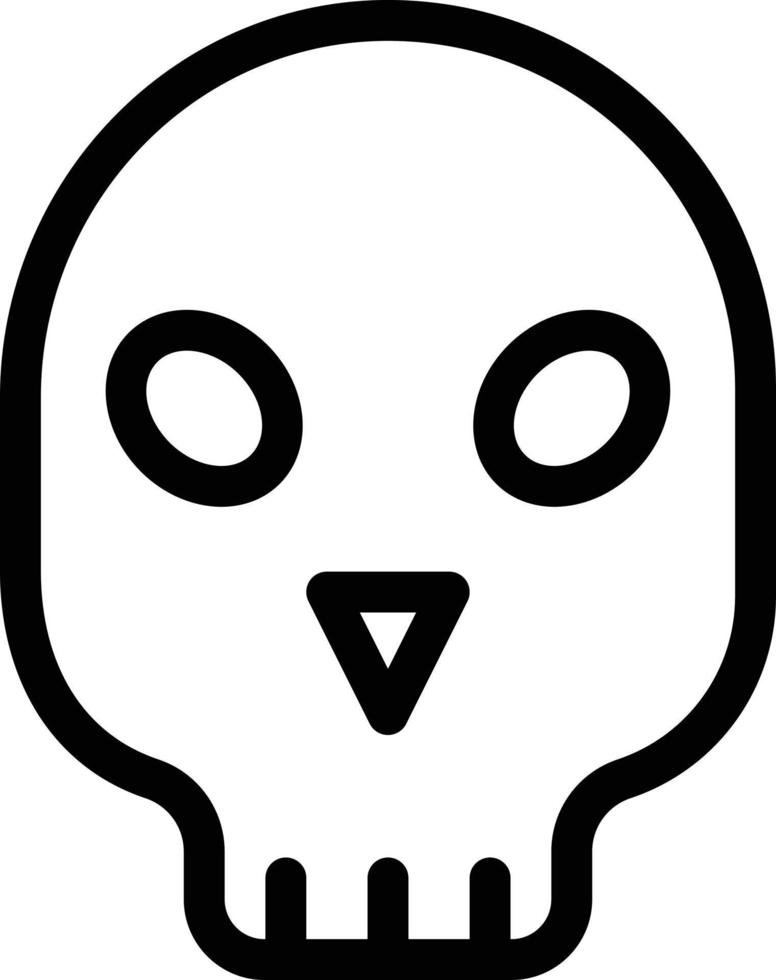 illustration vectorielle de crâne sur fond.symboles de qualité premium.icônes vectorielles pour le concept et la conception graphique. vecteur