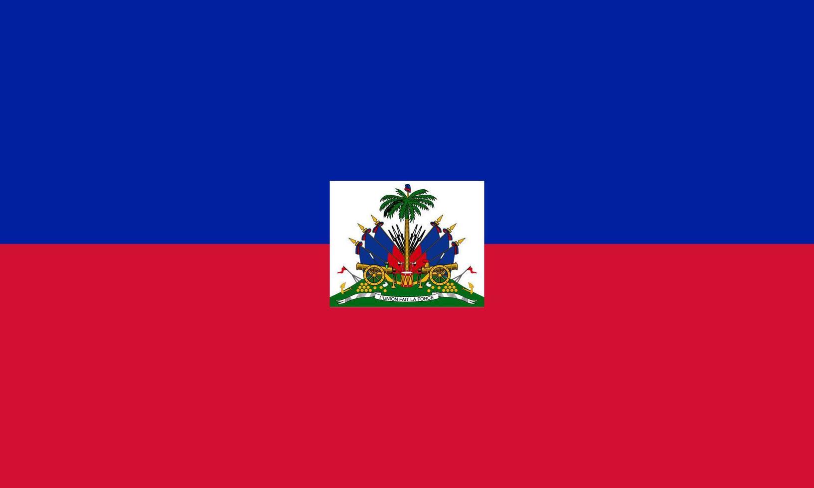 illustration simple du drapeau d'haïti pour le jour de l'indépendance ou les élections vecteur