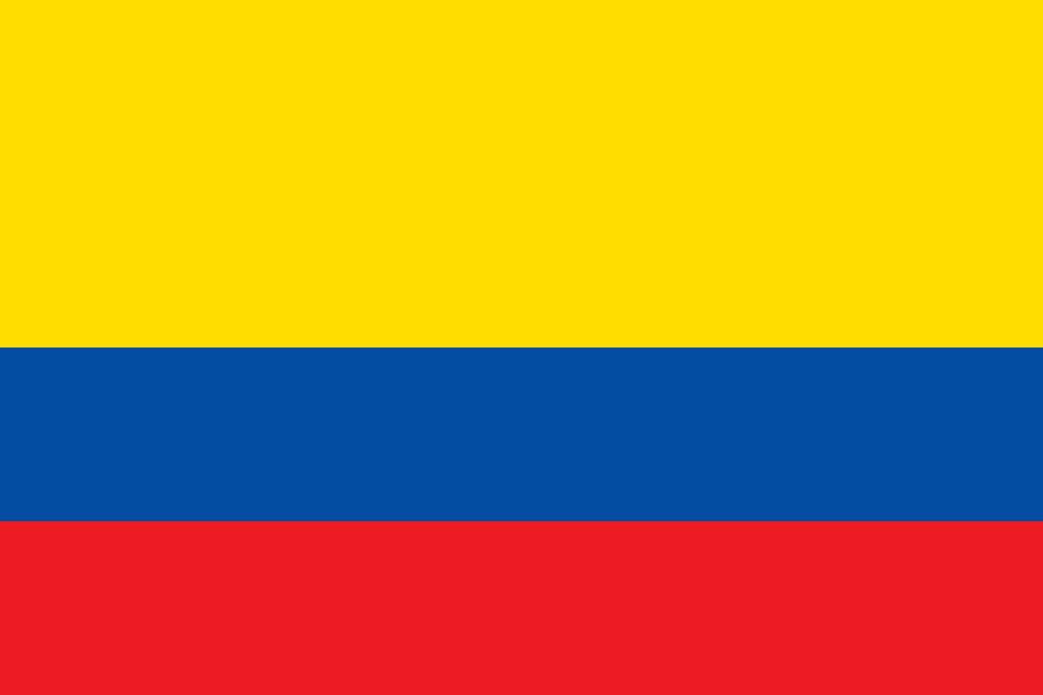 illustration simple du drapeau de l'equateur pour le jour de l'indépendance ou les élections vecteur