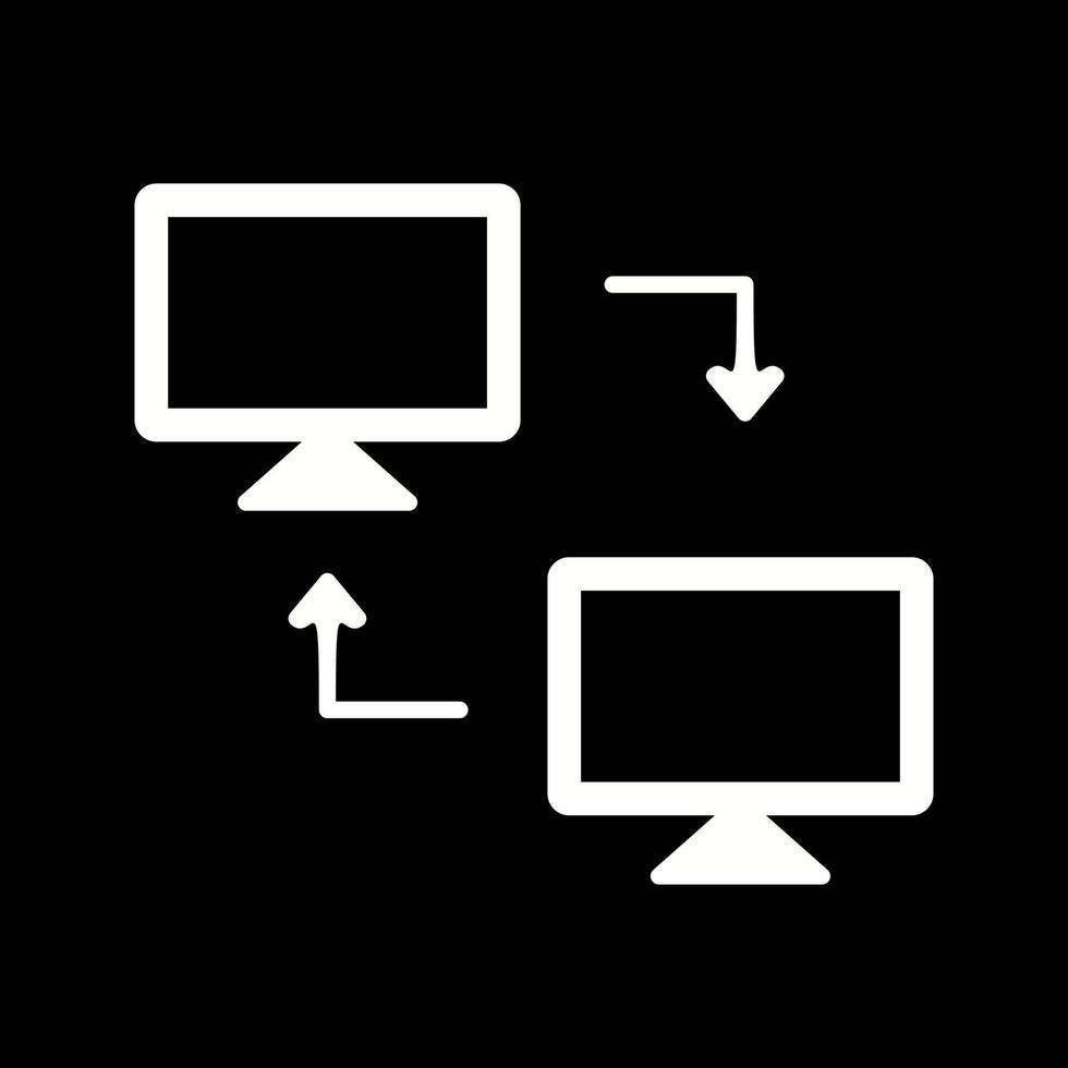 icône de vecteur de systèmes de partage