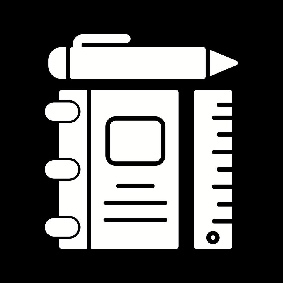 icône de vecteur d'outils d'apprentissage