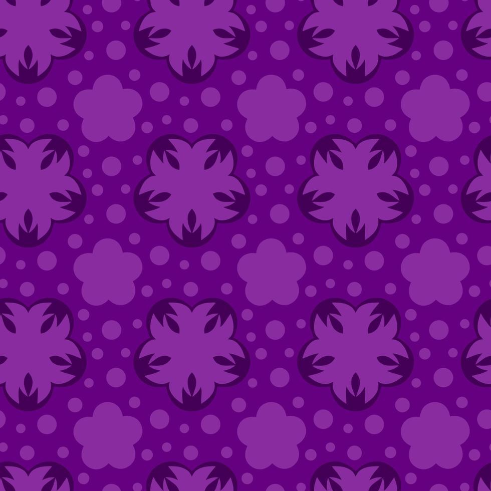 motif géométrique violet sans couture avec forme tribale. motif conçu en ikat, aztèque, marocain. idéal pour les vêtements en tissu, la céramique, le papier peint. illustration vectorielle. vecteur