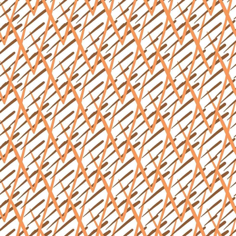 motif de fond de texture transparente de vecteur. dessinés à la main, couleurs orange, marron, blanc. vecteur