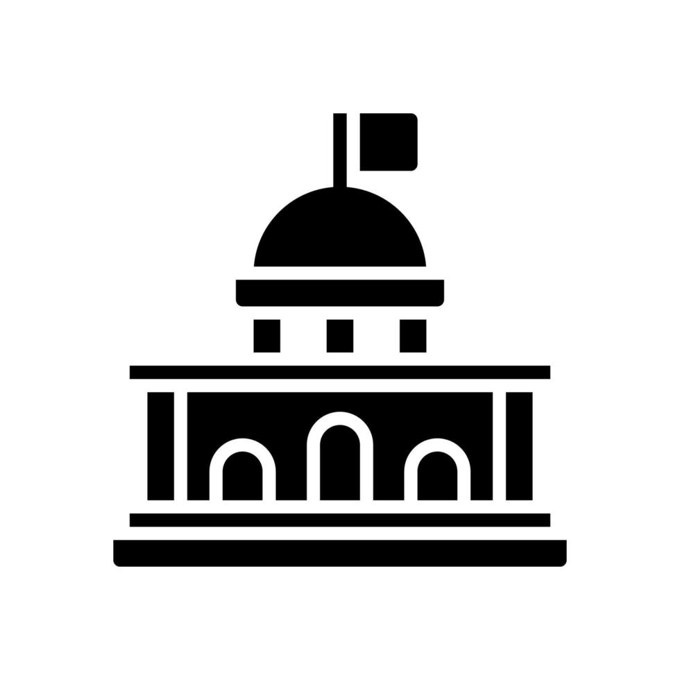 icône du gouvernement pour la conception, le logo, l'application, l'interface utilisateur de votre site Web. vecteur