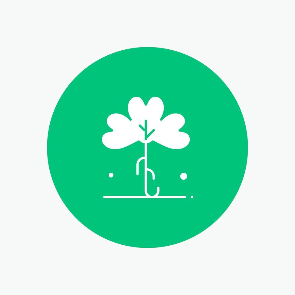 trèfle vert irlande irlandais plante vecteur