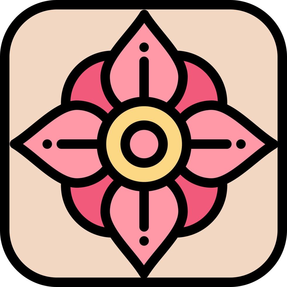 modèle de logo d'entreprise nature fleur pâques couleur plate vecteur