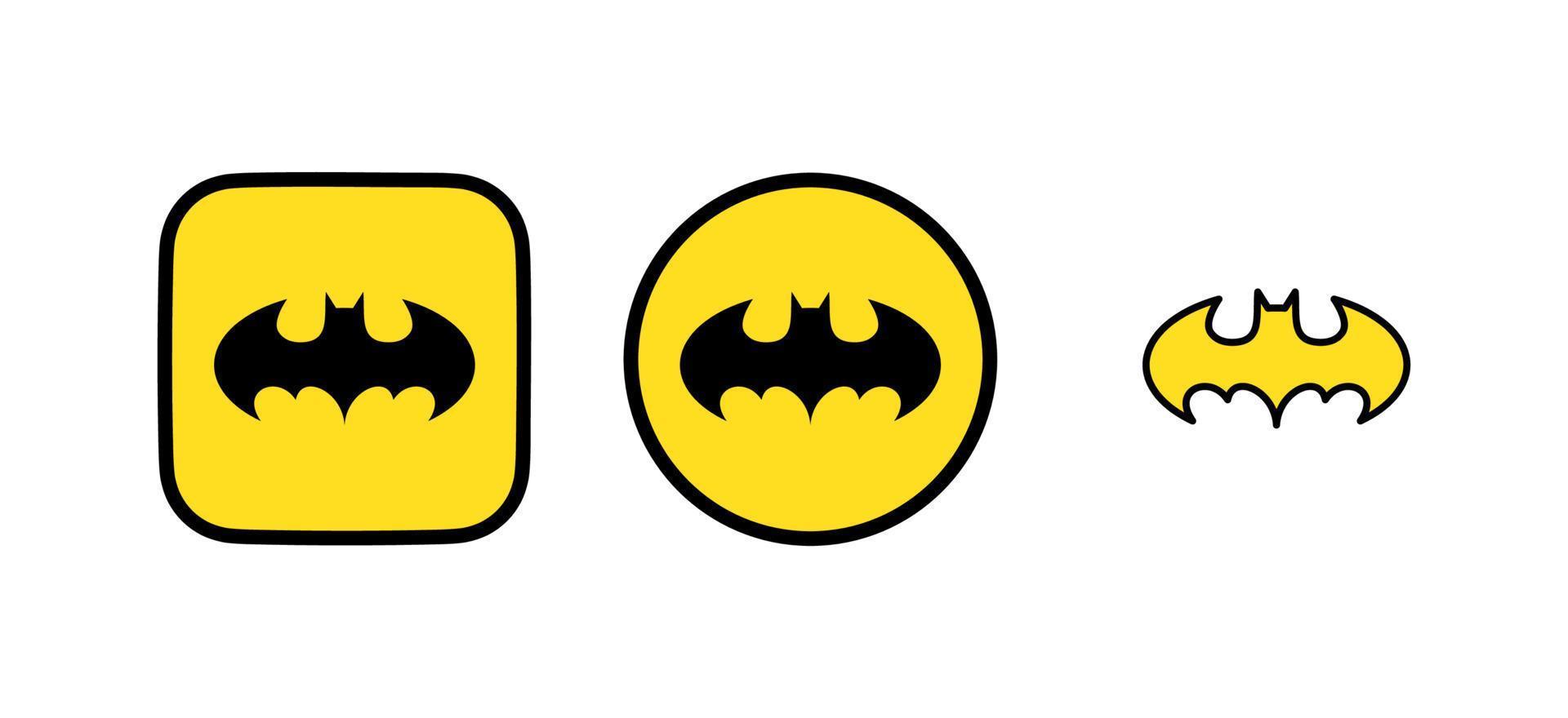 vecteur de logo batman, vecteur gratuit d'icône batman